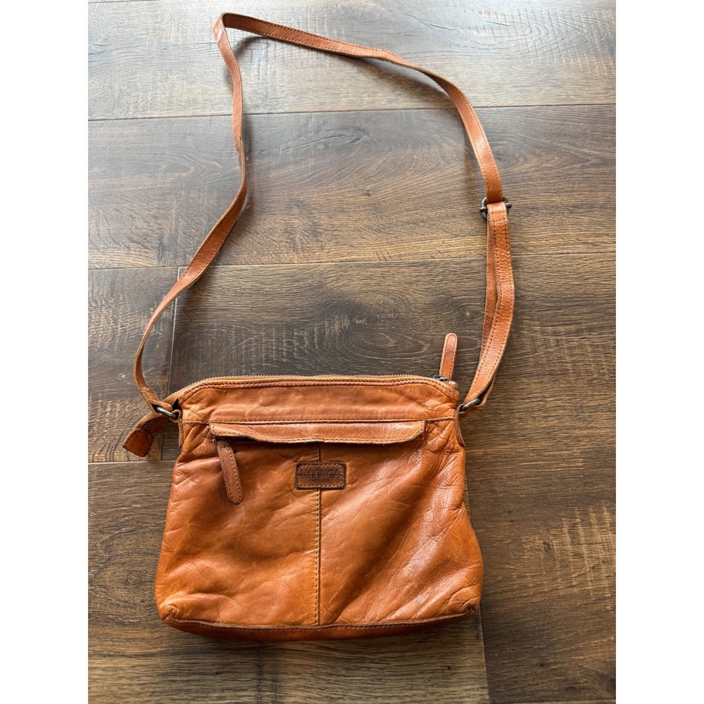 Vilenica Holland Leather Crossbody‎ Bag Woven Front Shoulder Bag Purse